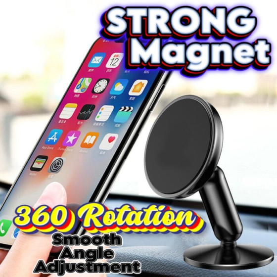 Universal Car Holder Mobile Phone Holder Stand In Car Mount Phone Holder Car 360D Magnetic（10 units)
